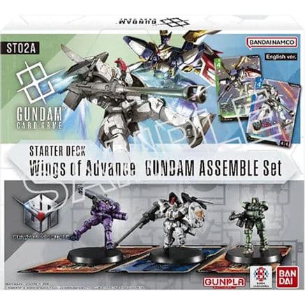 Starter Deck 02: Wings of Advance - Gundam Assemble Starter Set — Starter Deck 02: Wings of Advance