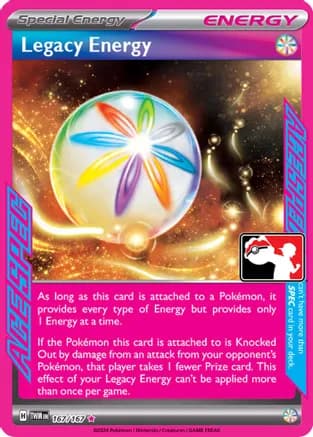 Legacy Energy - 167/167 — Prize Pack Series Cards