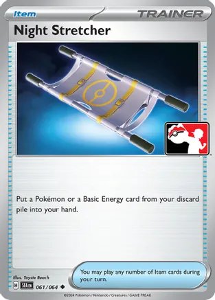 Night Stretcher - 061/064 — Prize Pack Series Cards Pokémon TCG card by Toyste Beach