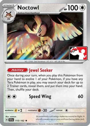 Noctowl - 115/142 — Prize Pack Series Cards