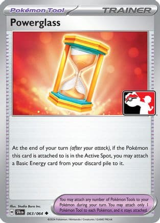 Powerglass - 063/064 — Prize Pack Series Cards Pokémon TCG card by Studio Bora Inc.