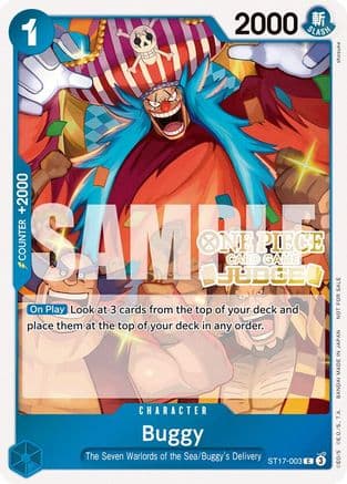 Buggy (Judge Pack Vol. 5) — One Piece Promotion Cards