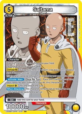 Saitama (018) — UE06BT: One Punch Man