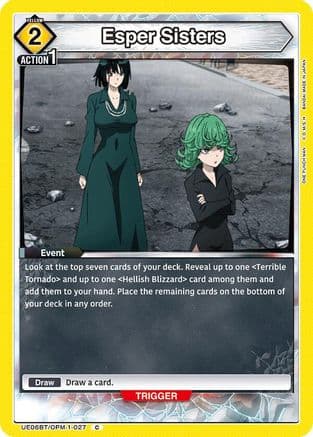 Esper Sisters — UE06BT: One Punch Man