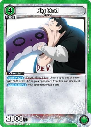 Pig God — UE06BT: One Punch Man