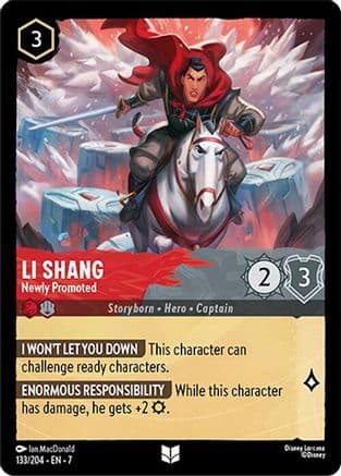 Li Shang - Newly Promoted — Archazia's Island