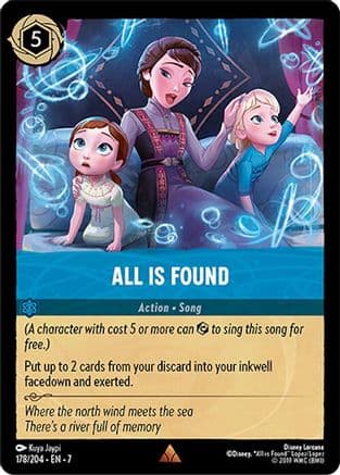 All Is Found — Archazia's Island Disney Lorcana card by Kuya Jaypi