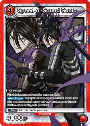 Speed-o'-Sound Sonic (072) — UE06BT: One Punch Man