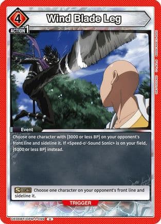 Wind Blade Leg — UE06BT: One Punch Man