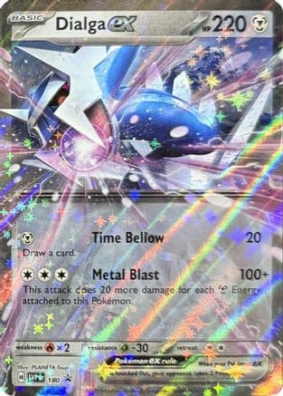 Dialga ex - 180 — SV: Scarlet & Violet Promo Cards Pokémon TCG card by PLANETA Tsuji