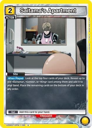 Saitama's Apartment — UE06ST: One Punch Man Starter Deck