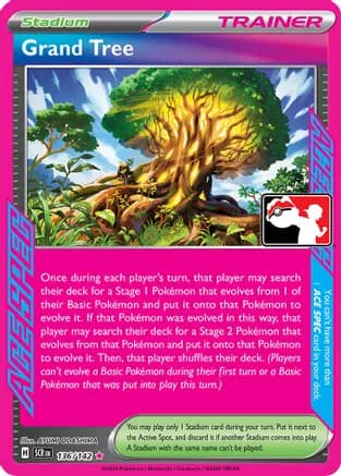 Grand Tree - 136/142 — Prize Pack Series Cards
