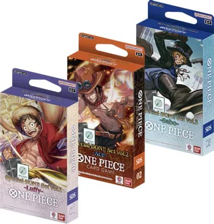 Special DON!! Set Vol. 1-3 [Set of 3] — One Piece Promotion Cards