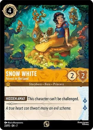 Snow White - Fairest in the Land — Disney Lorcana Promo Cards