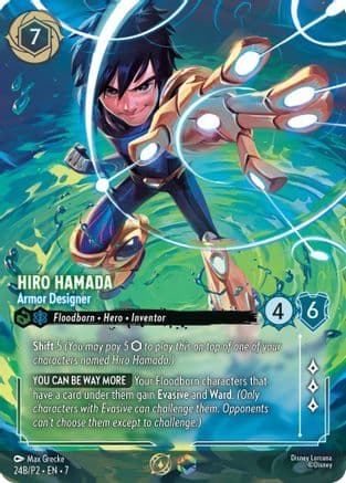Hiro Hamada - Armor Designer (Store Championship) — Disney Lorcana Promo Cards
