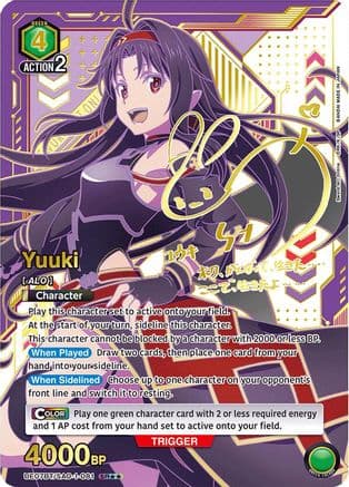 Yuuki (081) (SR**) — UE07BT: Sword Art Online