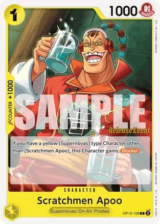 Scratchmen Apoo — Royal Blood Release Event Cards