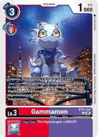 Gammamon — World Convergence