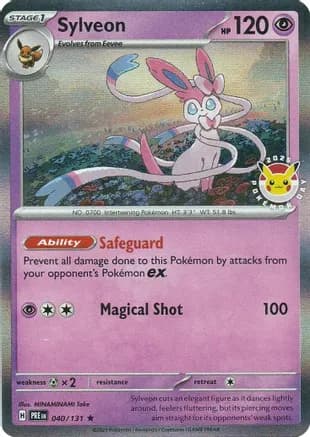 Sylveon - 040/131 (Pokemon Day) — Miscellaneous Cards & Products