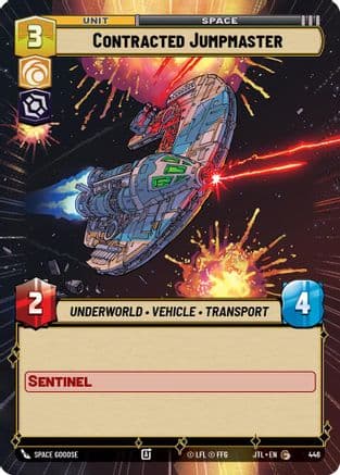 Contracted Jumpmaster (Hyperspace) — Jump to Lightspeed