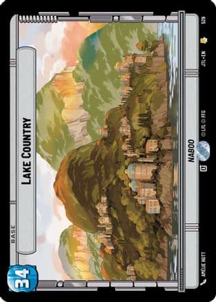 Lake Country (Foil) — Jump to Lightspeed Star Wars: Unlimited card by Amélie Hutt
