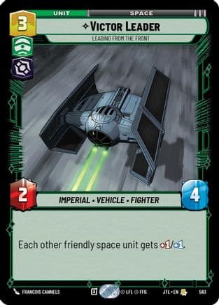 Victor Leader - Leading from the Front (Foil) — Jump to Lightspeed