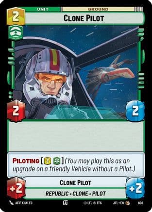 Clone Pilot (Foil) — Jump to Lightspeed