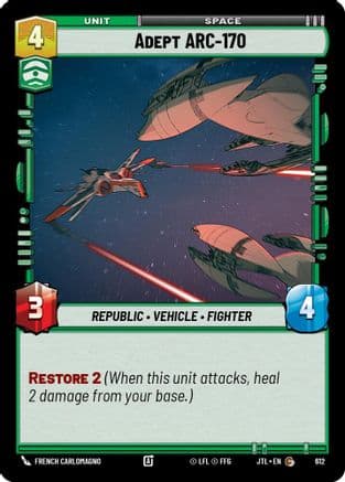 Adept ARC-170 (Foil) — Jump to Lightspeed