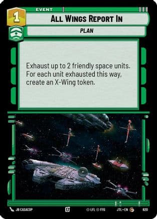 All Wings Report In (Foil) — Jump to Lightspeed