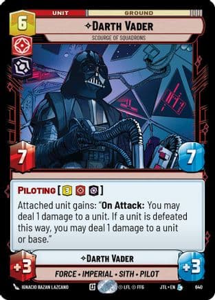 Darth Vader - Scourge of Squadrons (Foil) — Jump to Lightspeed