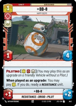BB-8 - Happy Beeps (Foil) — Jump to Lightspeed