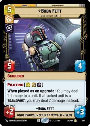 Boba Fett - Feared Bounty Hunter (Foil) — Jump to Lightspeed