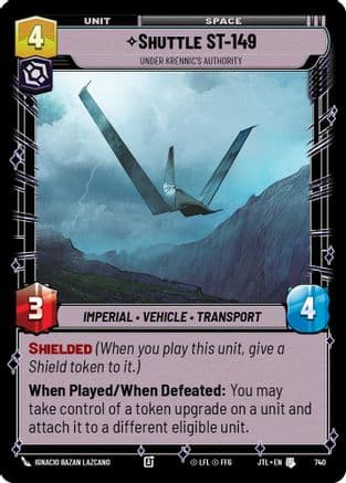 Shuttle ST-149 - Under Krennic's Authority (Foil) — Jump to Lightspeed