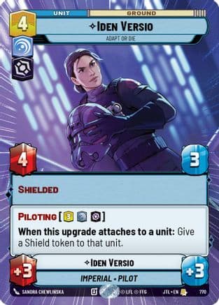 Iden Versio - Adapt or Die (Hyperspace Foil) — Jump to Lightspeed