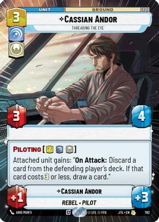 Cassian Andor - Threading the Eye (Hyperspace Foil) — Jump to Lightspeed
