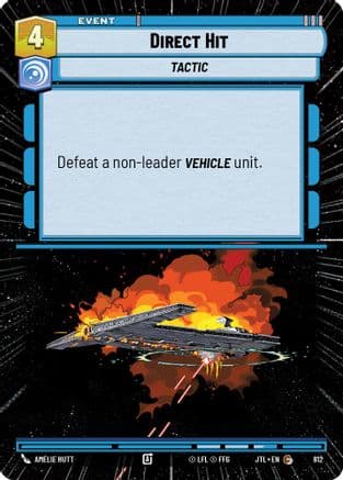 Direct Hit (Hyperspace Foil) — Jump to Lightspeed