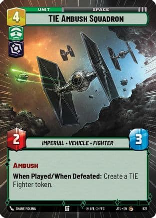 TIE Ambush Squadron (Hyperspace Foil) — Jump to Lightspeed