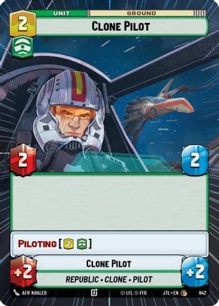Clone Pilot (Hyperspace Foil) — Jump to Lightspeed