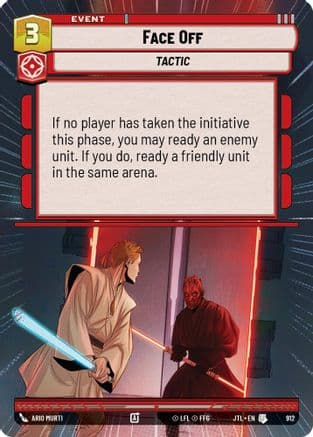 Face Off (Hyperspace Foil) — Jump to Lightspeed