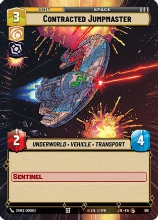 Contracted Jumpmaster (Hyperspace Foil) — Jump to Lightspeed