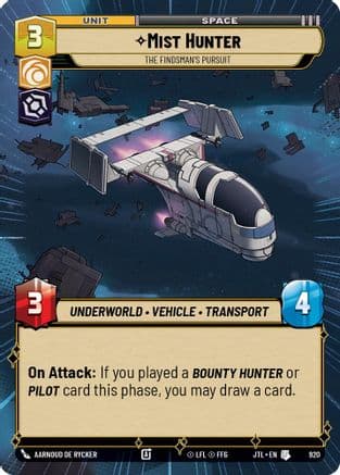Mist Hunter - The Findsman's Pursuit (Hyperspace Foil) — Jump to Lightspeed