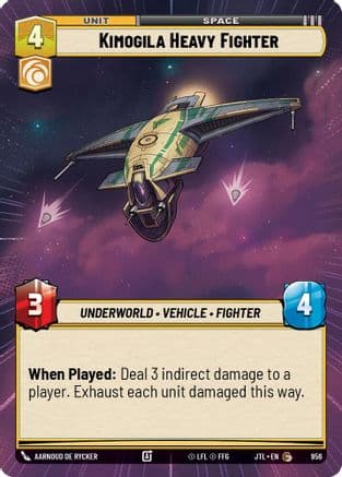 Kimogila Heavy Fighter (Hyperspace Foil) — Jump to Lightspeed