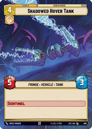 Shadowed Hover Tank (Hyperspace Foil) — Jump to Lightspeed