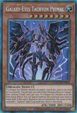 Galaxy-Eyes Tachyon Primal (CR) — Maze of the Master