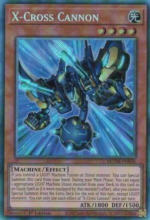 X-Cross Cannon (CR) — Maze of the Master Yu-Gi-Oh! card by Shinsuke Zaki