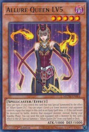 Allure Queen LV5 — Maze of the Master Yu-Gi-Oh! card by NISHIKAWA, EIICHI