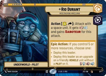 Rio Durant - Wisecrack Wheelman (Hyperspace) — Jump to Lightspeed