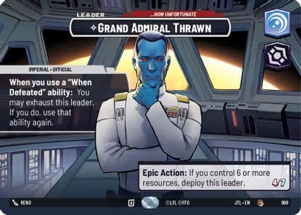 Grand Admiral Thrawn - ...How Unfortunate (Showcase) — Jump to Lightspeed