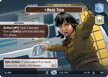 Rose Tico - Saving What We Love (Showcase) — Jump to Lightspeed