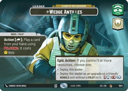 Wedge Antilles - Leader of Red Squadron (Showcase) — Jump to Lightspeed